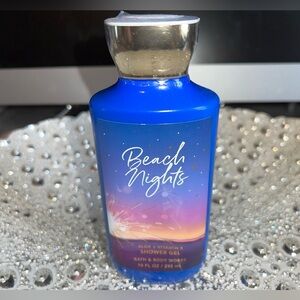 Bath & Body Works RARE Beach Nights Shower Gel BN/Sealed Marshmallow Vanilla